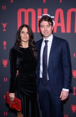 CRISTINA DE PIN at 125th Anniversary of Football Team AC Milan party at Armani Theatre in Milan 12/16/2024
