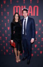 CRISTINA DE PIN at 125th Anniversary of Football Team AC Milan party at Armani Theatre in Milan 12/16/2024