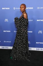 CYNTHIA ERIVO at Out100 2024 Gala at NeueHouse Los Angeles 12/11/2024