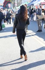 DANIELLE VASINOVA at a Local Farmers Market in Studio City 12/15/2024
