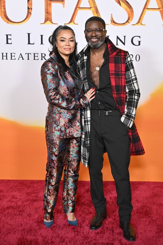 DANNELLA LANE at Mufasa: The Lion King Premiere at Dolby Theatre in Los Angeles 12/09/2024