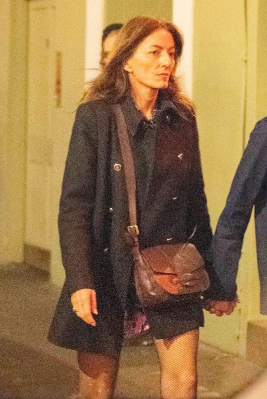 DAVINA MCCALL Night Out in London 12/16/2024