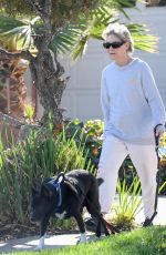 DEE WALLACE Out with Her Dog in Los Angeles 12/26/2024
