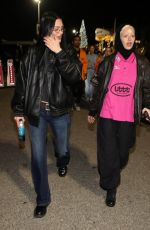 DELILAH and AMELIA HAMLIN Arrives at Billie Eilish Concert at Kia Forum in Inglewood 12/17/2024