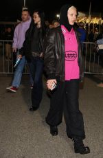 DELILAH and AMELIA HAMLIN Arrives at Billie Eilish Concert at Kia Forum in Inglewood 12/17/2024