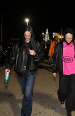 DELILAH and AMELIA HAMLIN Arrives at Billie Eilish Concert at Kia Forum in Inglewood 12/17/2024