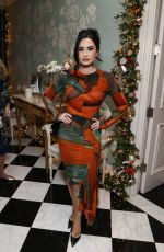 DEMI LOVATO at Hilton Family Holiday Celebration 12/14/2024