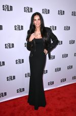 DEMI MOORE at SFFILM Awards Night Press Line in San Francisco 12/09/2024