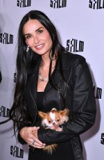 DEMI MOORE at SFFILM Awards Night Press Line in San Francisco 12/09/2024