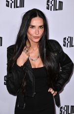 DEMI MOORE at SFFILM Awards Night Press Line in San Francisco 12/09/2024