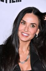 DEMI MOORE at SFFILM Awards Night Press Line in San Francisco 12/09/2024