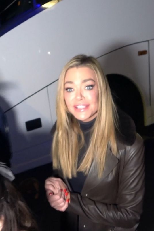 DENISE RICHARDS Arrives at Hollywood Christmas Parade in Los Angeles 12/01/2024