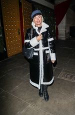 DENISE VAN OUTEN at Rehearsals for Her Upcoming Return to Cabaret at Eight Embankment in London 12/17/2024