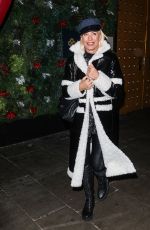 DENISE VAN OUTEN at Rehearsals for Her Upcoming Return to Cabaret at Eight Embankment in London 12/17/2024