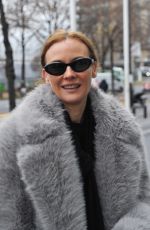 DIANE KRUGER Arrives at Radio France Inter Studios in Paris 12/11/2024