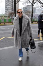 DIANE KRUGER Arrives at Radio France Inter Studios in Paris 12/11/2024