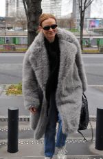 DIANE KRUGER Arrives at Radio France Inter Studios in Paris 12/11/2024