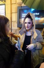 DIDI ROMERO Stops for Fans at Times Square in New York 12/28/2024