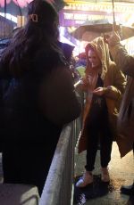 DIDI ROMERO Stops for Fans at Times Square in New York 12/28/2024