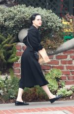 DITA VON TEESE Heading to a Pilates Class in Los Feliz 12/24/2024