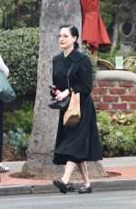 DITA VON TEESE Heading to a Pilates Class in Los Feliz 12/24/2024