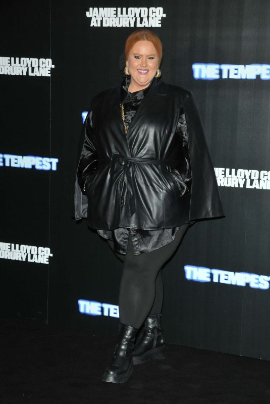 DONNA PRESTON at Press Night Performance of The Tempest at Theatre Royal Drury Lane in London 12/19/2024
