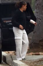 DORIA RAGLAND Spotted with Bandaged Arm Ahead of Christmas in Los Angeles 12/24/2024