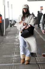 DUA LIPA Arrives at JFK Airport with Family in New York City 12/11/2024