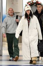 DUA LIPA Arrives at JFK Airport with Family in New York City 12/11/2024