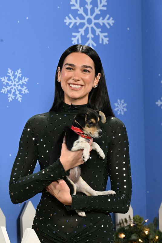 DUA LIPA at Late Show With Stephen Colbert 12/11/2024