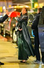 DUA LIPA Leaves Late Show With Stephen Colbert in New York City 12/11/2024