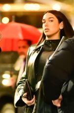 DUA LIPA Leaves Late Show With Stephen Colbert in New York City 12/11/2024