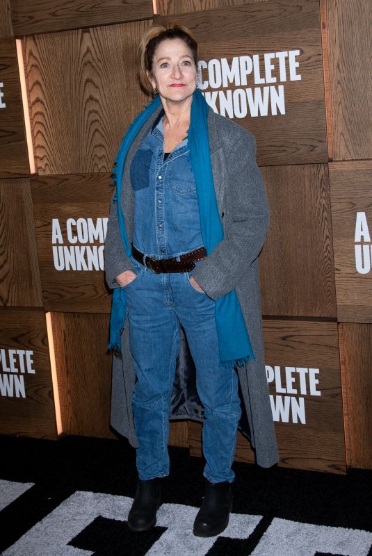 EDIE FALCO at A Complete Unknown Premiere in New York 12/13/2024