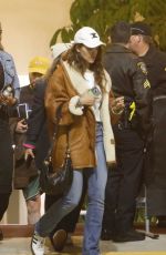 EIZA GONZALEZ Arrives at Billie Eilish Concert at Kia Forum in Inglewood 12/20/2024