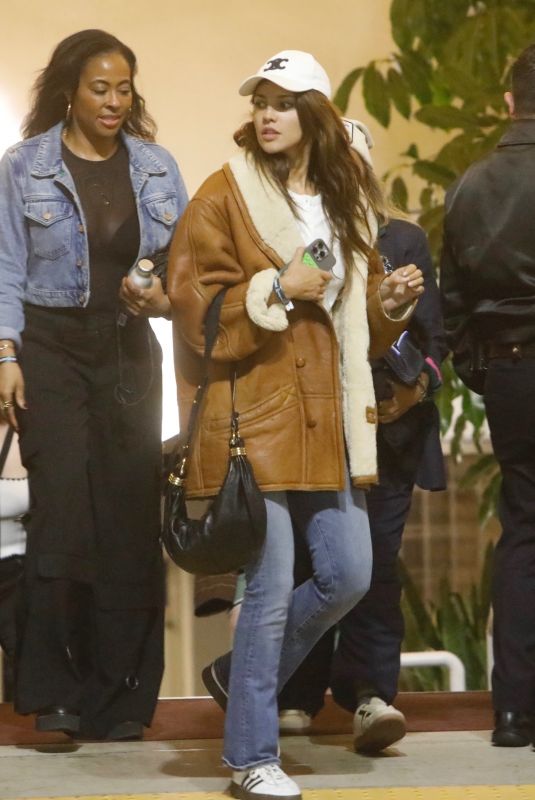 EIZA GONZALEZ Arrives at Billie Eilish Concert at Kia Forum in Inglewood 12/20/2024
