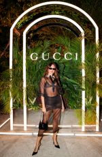 EIZA GONZALEZ at Gucci Immersive Installation Cocktail Party in Miami 12/03/2024