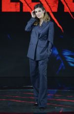ELISABETTA CANALIS at Belve TV Show in Rome 11/28/2024