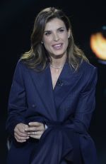 ELISABETTA CANALIS at Belve TV Show in Rome 11/28/2024
