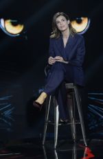 ELISABETTA CANALIS at Belve TV Show in Rome 11/28/2024