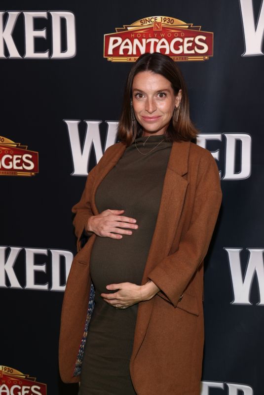 ELIZA HAYES MAHER at Hollywood Pantages Theatre Los Angeles Opening Night of Wicked: The Musical 12/05/2024