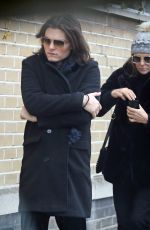 ELIZABETH HURLEY Out with Her Son Damian in London 12/11/2024
