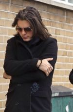 ELIZABETH HURLEY Out with Her Son Damian in London 12/11/2024