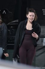 ELIZABETH OLSEN Leaves a Gym 12/19/2024