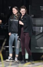 ELIZABETH OLSEN Leaves a Gym 12/19/2024