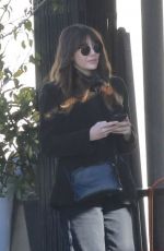 ELIZABETH OLSEN with Friends at a Lunch at All Time in Los Angeles 12/10/2024