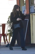 ELIZABETH OLSEN with Friends at a Lunch at All Time in Los Angeles 12/10/2024