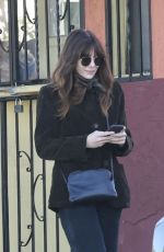 ELIZABETH OLSEN with Friends at a Lunch at All Time in Los Angeles 12/10/2024