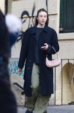 ELLA BEATTY Goes Make-up Free in New York 12/09/2024