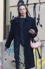 ELLA BEATTY Goes Make-up Free in New York 12/09/2024