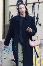ELLA BEATTY Goes Make-up Free in New York 12/09/2024